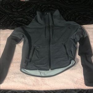 Womens nike cropped zip up
